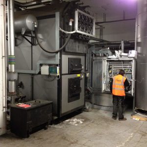 Biomass boiler servicing